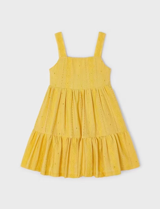 Openwork Dress, Honey