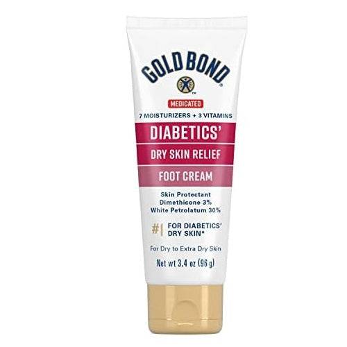 Gold Bond Diabetics Dry Skin Relief Foot Cream 96g