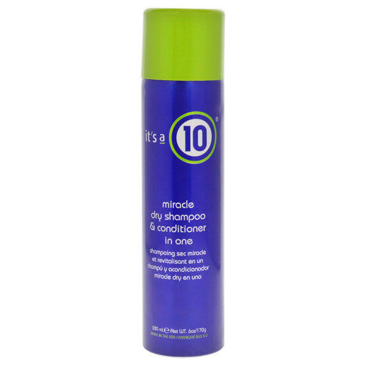 Miracle Dry Shampoo and Conditioner in One by Its a 10 for Unisex - 6 oz Dry Shampoo
