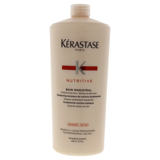 Nutritive Bain Magistral Fundamental Nutrition Shampoo by Kerastase for Unisex - 34 oz Shampoo
