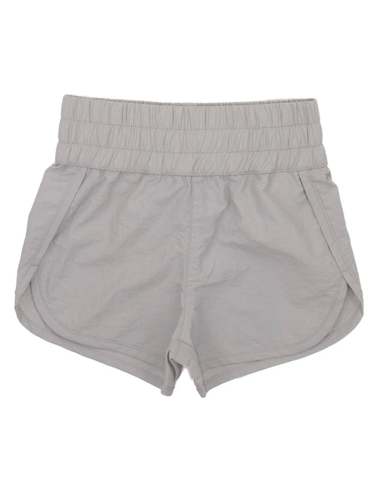 Girls Solis Short, Ice Grey