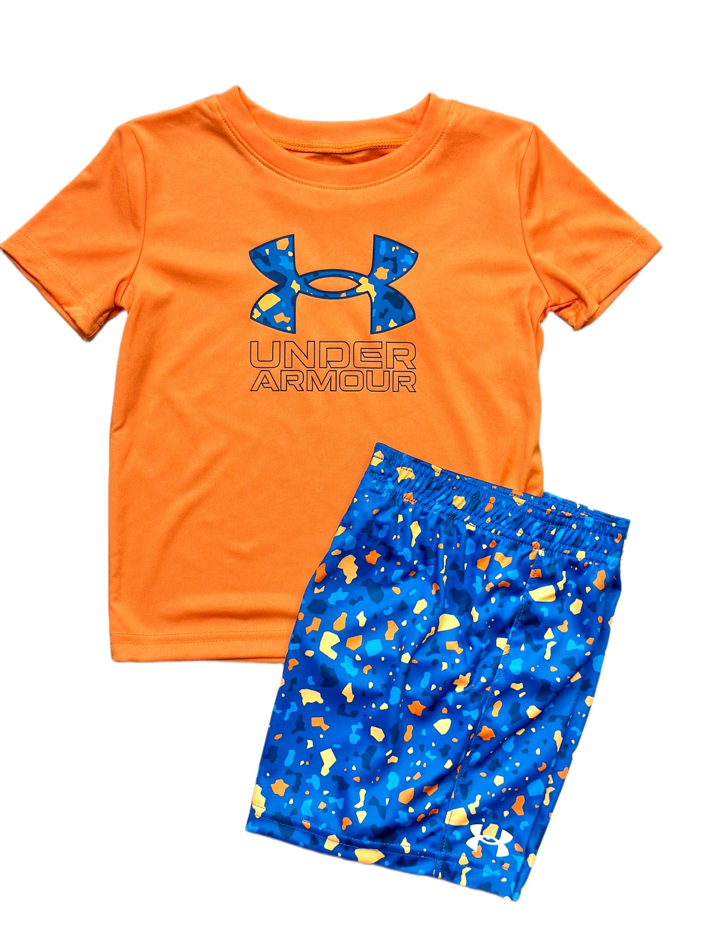 UA Camo Printfill SS Tee, Atomic