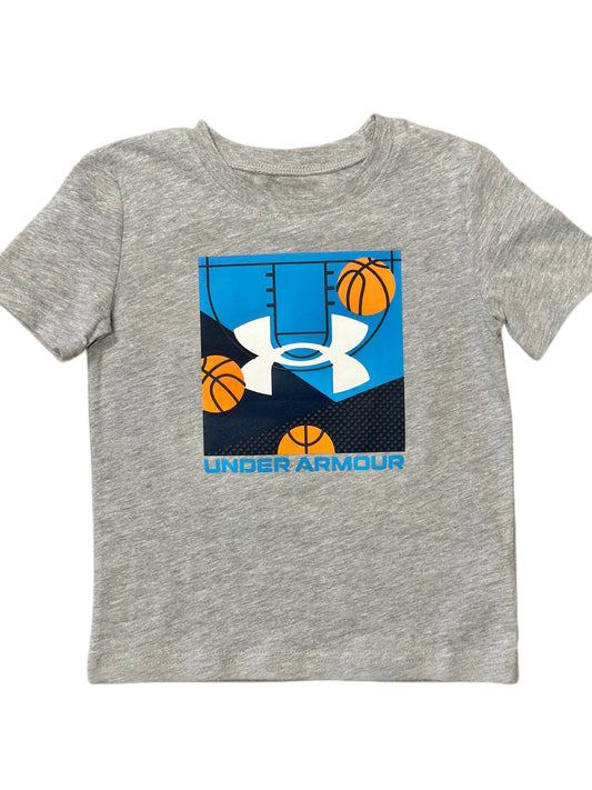 UA Future Baller SS Tee, Gray