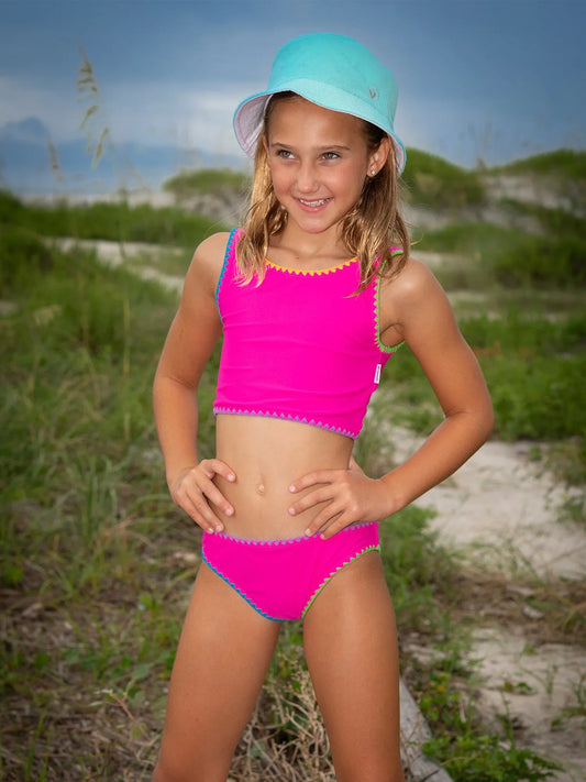 Aasiya Textured 2pc Swimsuit