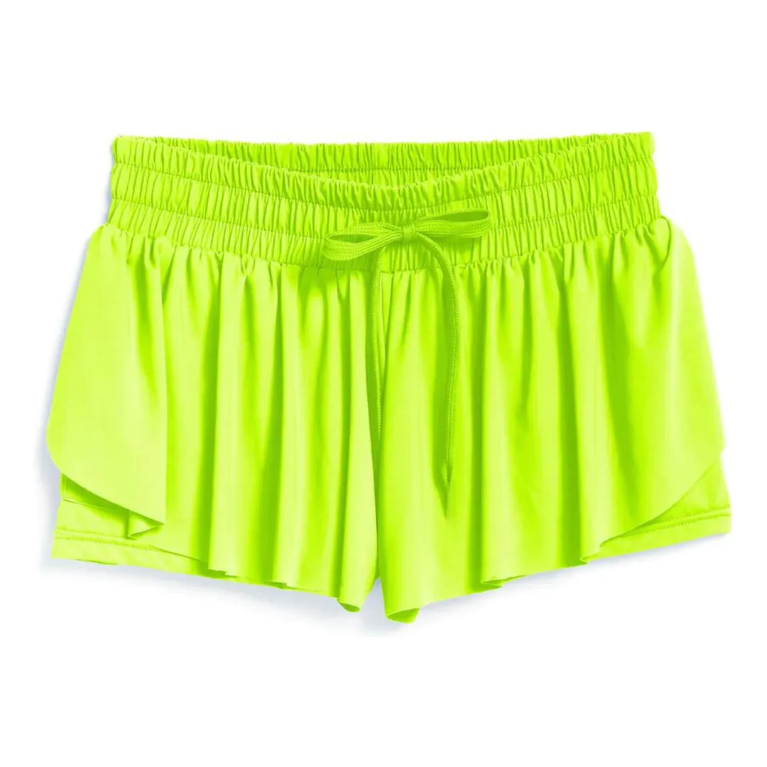 Fly Away Butterfly Shorts, (Multiple Colors)