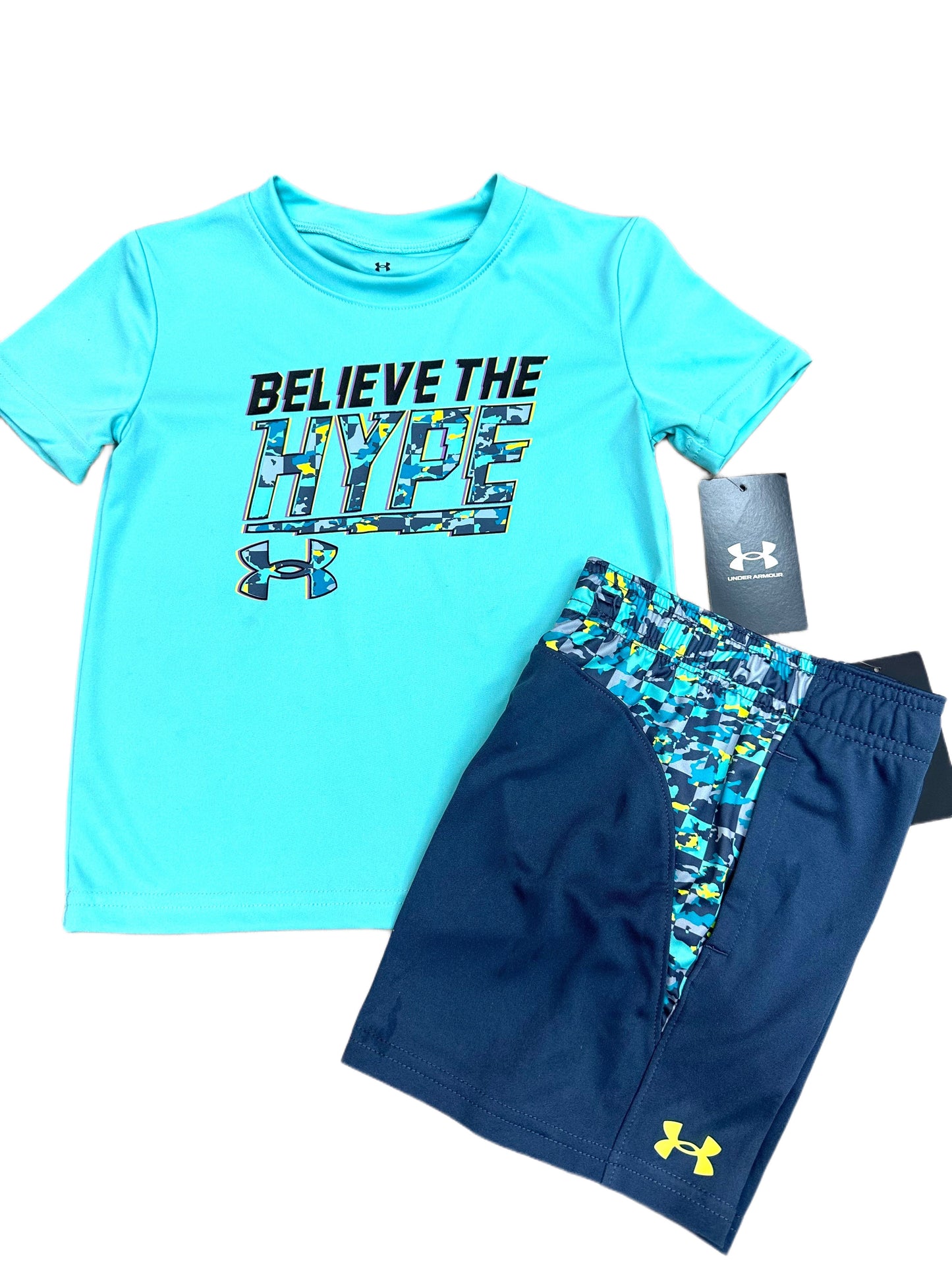 UA Print Block Short