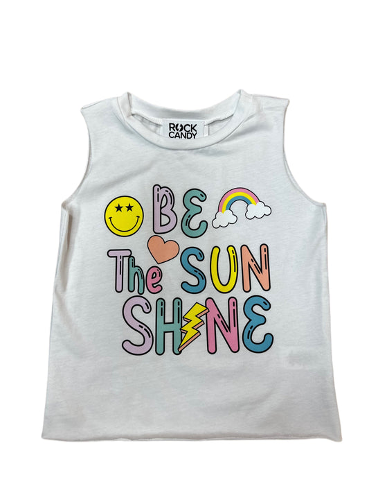 Be The Sunshine Tank, White