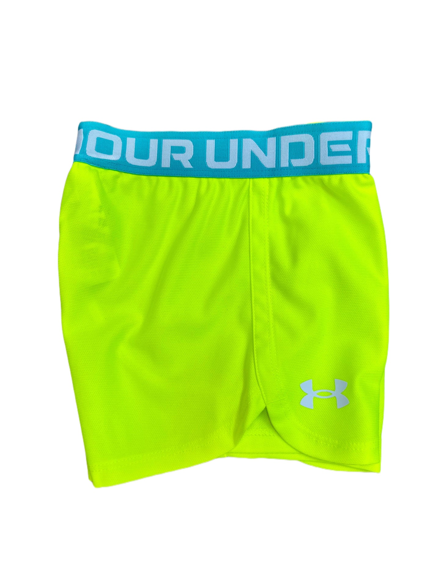 UA Play Up Short, Hi-Vis Yellow