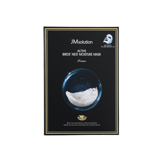 JM Solution Active Bird's Nest Moisture Mask 10pcs<br>JM 燕窝营养面膜