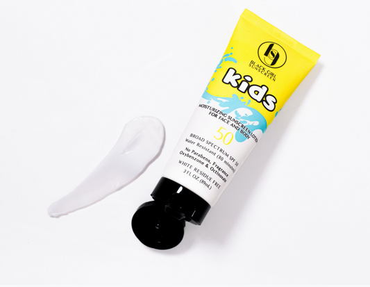 Black Girl Sunscreen SPF 50 Sunscreen Moisturizer for Kids