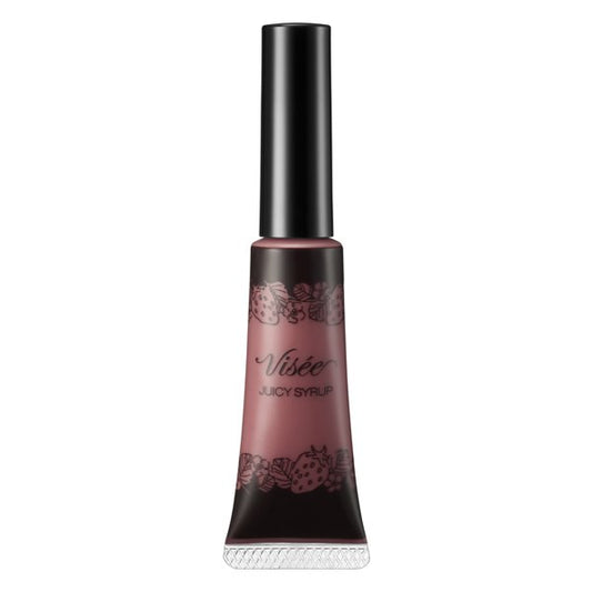 Kose Visee Riche Juicy Syrup Be301 Milk Chocolate 9.5g - Japanese Lip Gloss Must Try