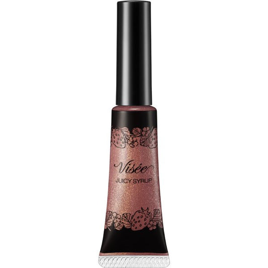 Kose Visee Riche Juicy Syrup Dazzle Be302 Sugar Maple 9.5g - Japanese Lip Gloss
