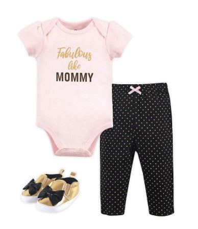 Fabulous Like Mommy 3-Pc Outfit Set