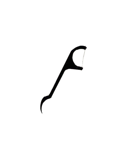 Charcoal Dental Floss Picks