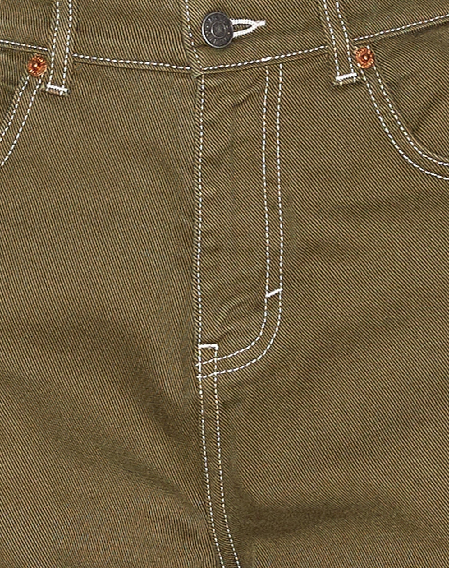 Parallel Jeans in Military Green