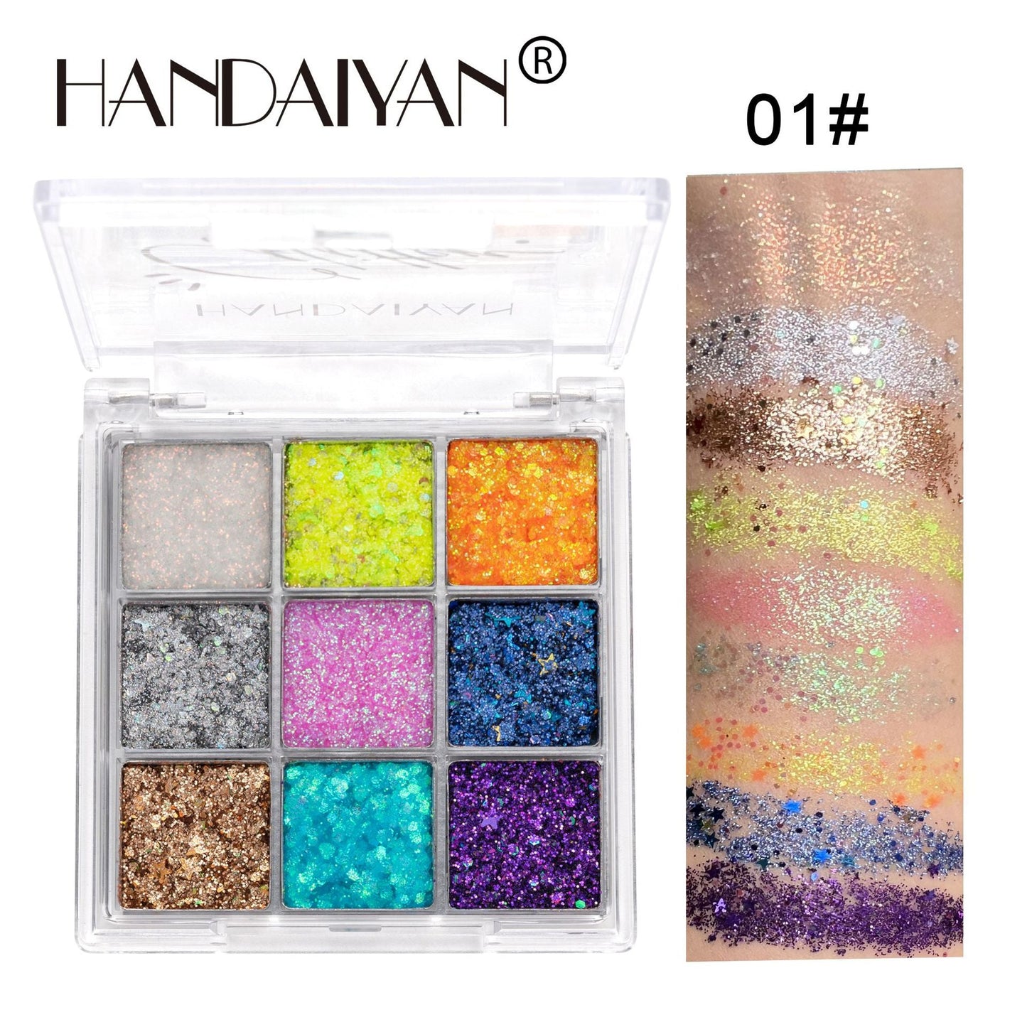 Sparkling Glitter Eyeshadow Palette
