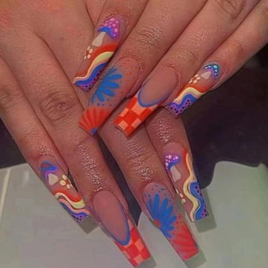 24Pcs False Nails