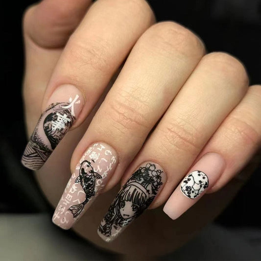 24Pcs False Nails