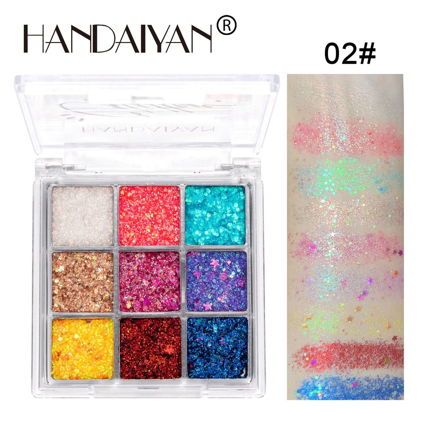 Sparkling Glitter Eyeshadow Palette