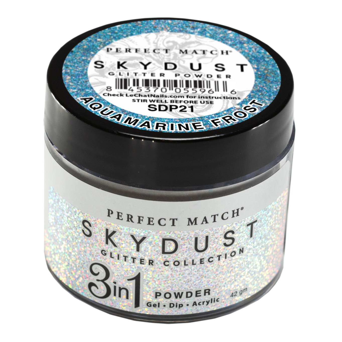 SDP21 Aquamarine Frost - Sky Dust Glitter 3in1 Powder