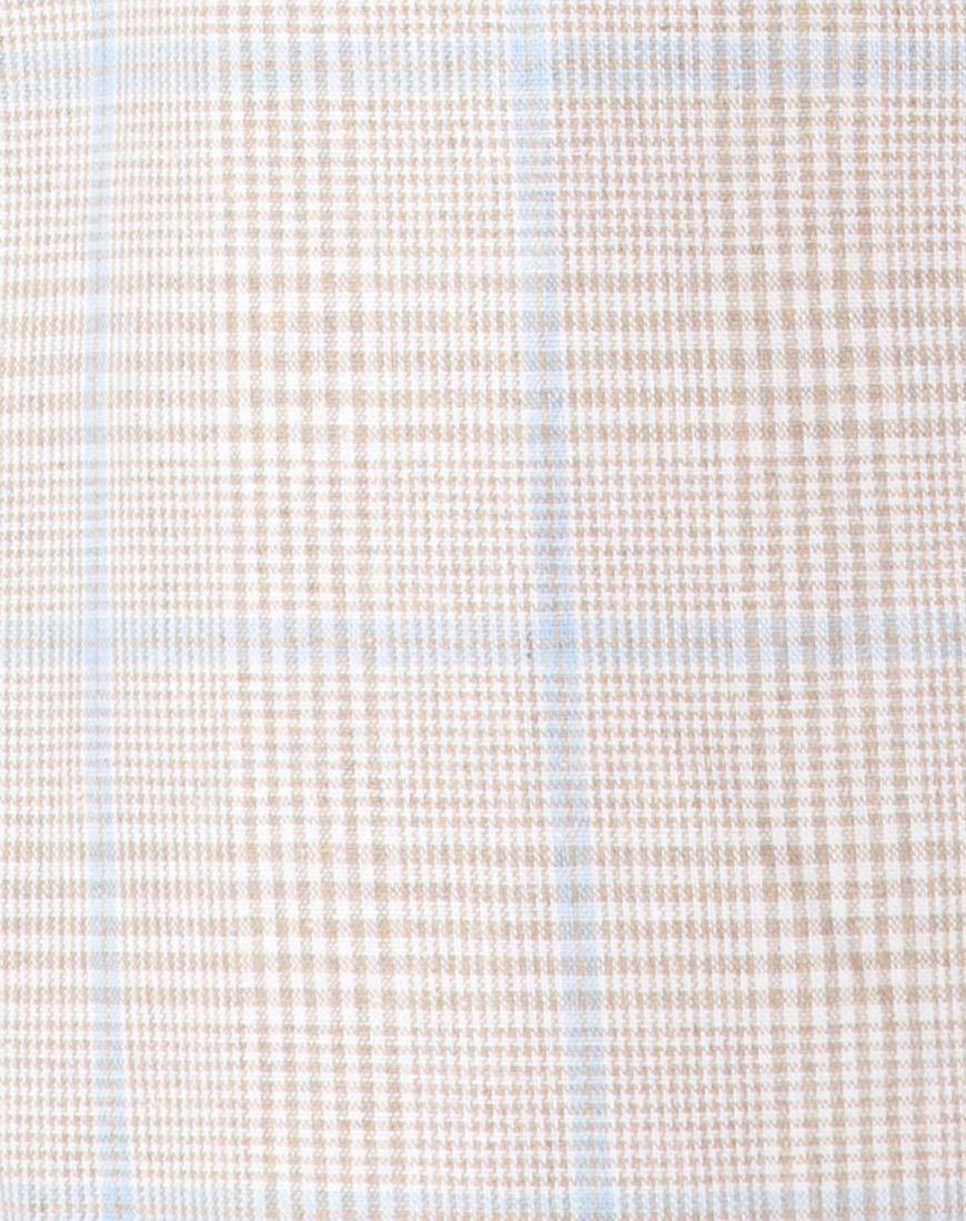 Vore Dress in Tonal Cotton Plaid
