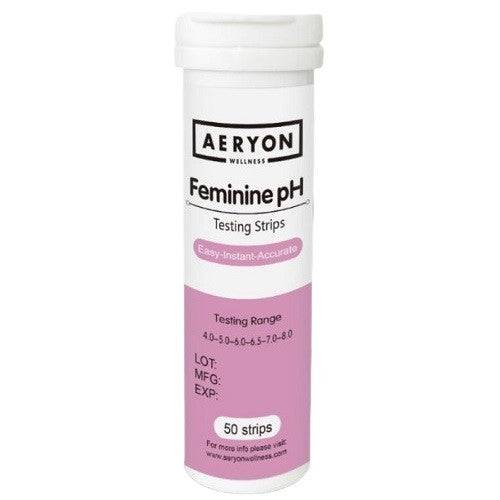 Aeryon Wellness Feminine PH Testing Strips 50 Strips
