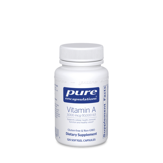Pure Encapsulations Vitamin A 10,000 IU 120 gels