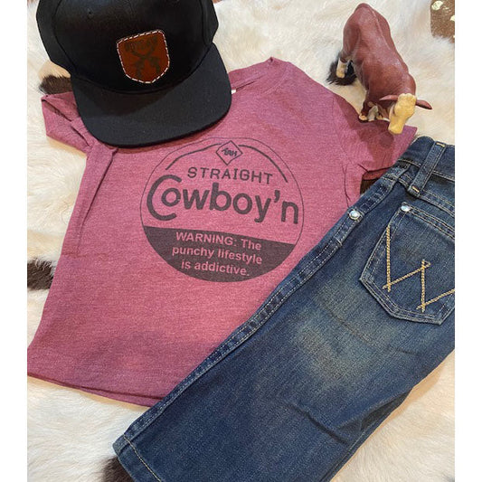 Straight Cowboy'n Kids Tee