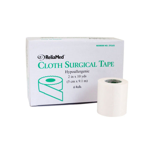 ReliaMed 1 Inch X 10 Yard Tape, Clear Plastic, Roll, Box of 12