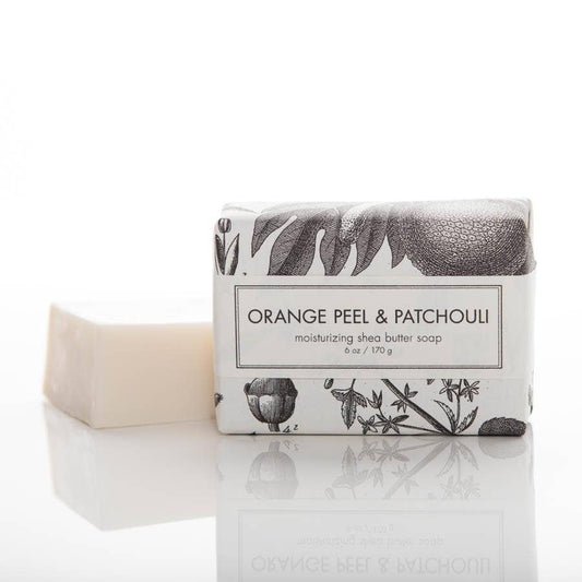 Shea Butter Bath Bar, Orange Peel & Patchouli