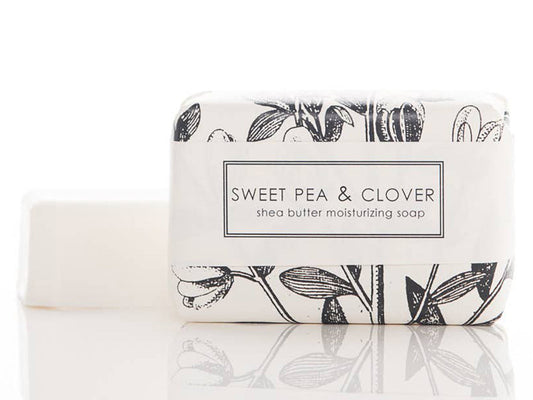 Shea Butter Bath Bar, Sweet Pea & Clover