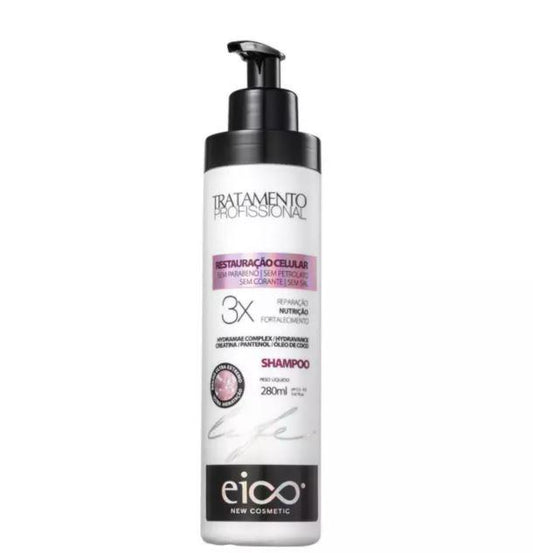 Extreme Cellular Restoration Repair Nutrition Strengthening Shampoo 280ml - Eico