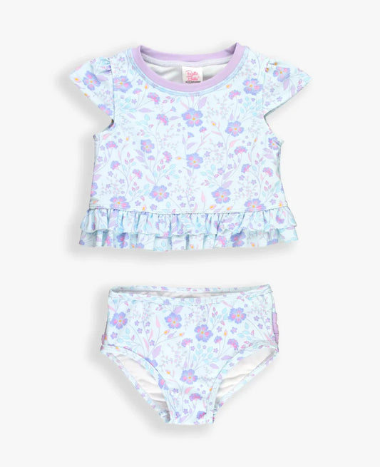 Fairytale Garden Cap Sleeve Bikini