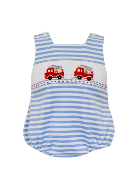 Firetruck Knit Stripe Sunbubble