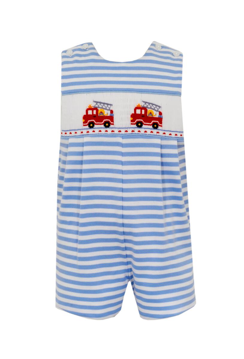 Firetruck Knit Stripe JonJon