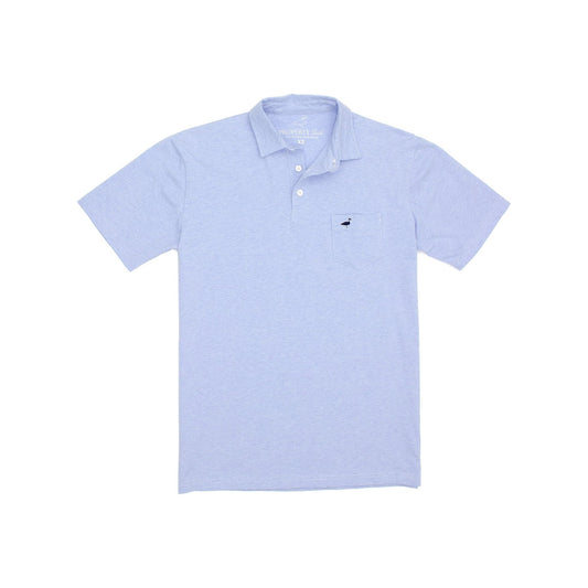 LD Harrison Pocket Polo SS, Light Blue