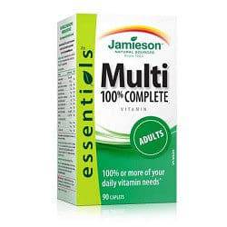 Jamieson 100% Complete Multi Adult 90 Caplets (Discontinued)