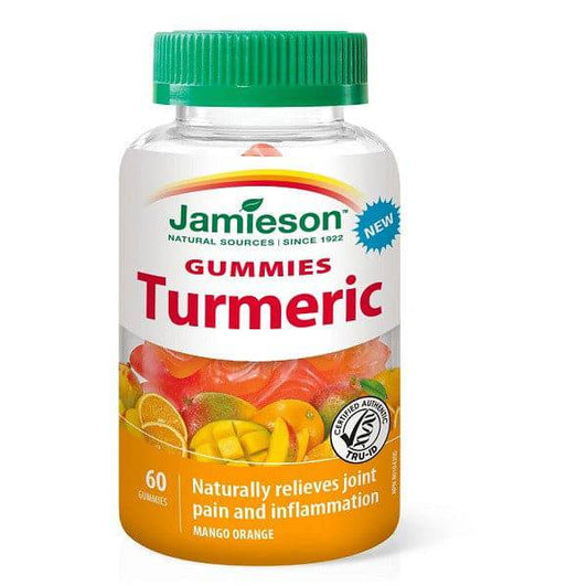 Jamieson Gummies Turmeric - Mango Orange 60 Gummies