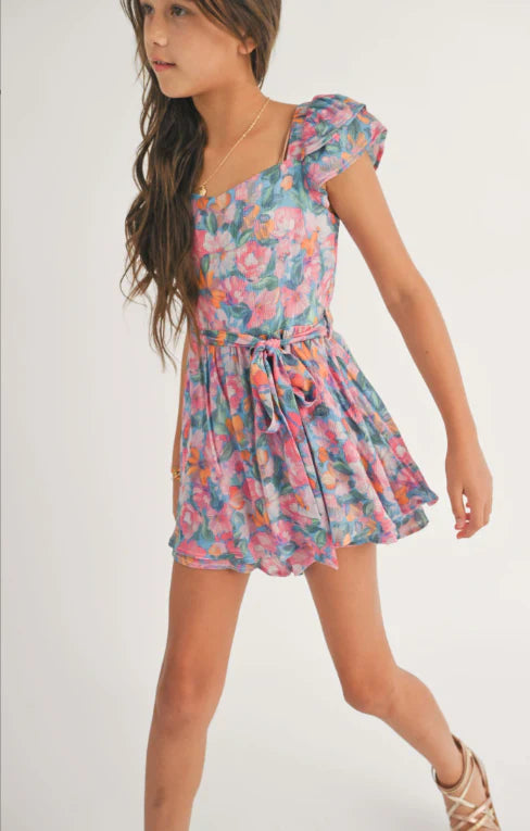 Lei Ruffle Layered Romper