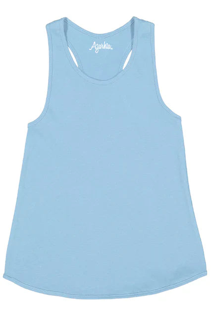 Racerback Tank Top, Light Blue