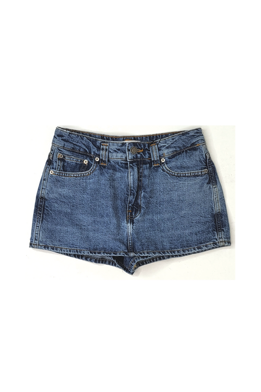 Mini Denim Skort