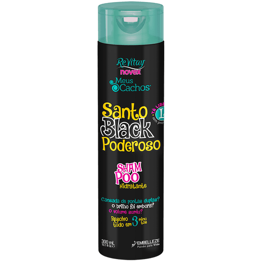 Novex Shampoo My Cachos Santo Black Powerful 300ml