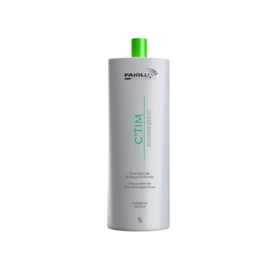 Professional C'TIM Anti Residue Deep Cleaning Treatment Shampoo 1L - Paiolla