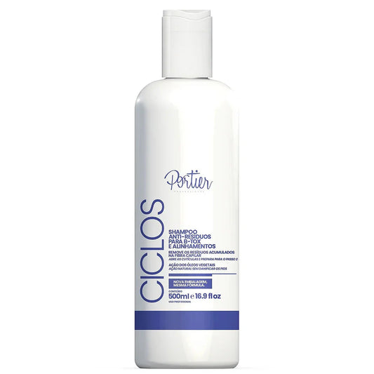 Portier Ciclos Anti Residues Shampoo 500ml / 16.9 fl oz