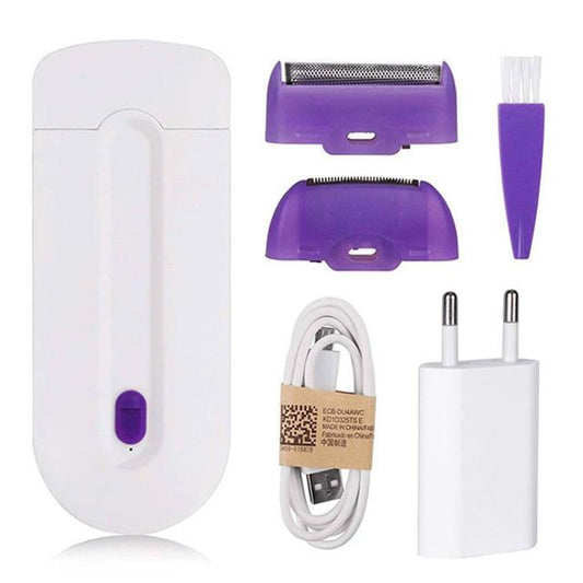 Usb recarregável feminino depilador portátil ferramenta de remo??o