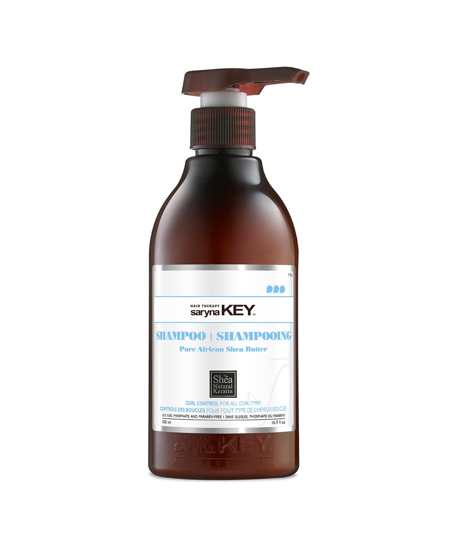 SARYNA KEY_Pure African Shea Shampoo Curl Control 500ml_Cosmetic World