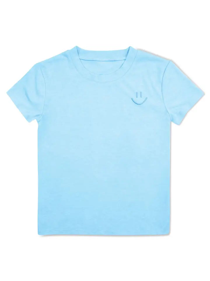 Smile Embroidered Tshirt