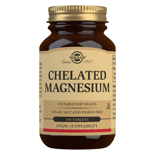 Solgar Chelated Magnesium 100 Tablets